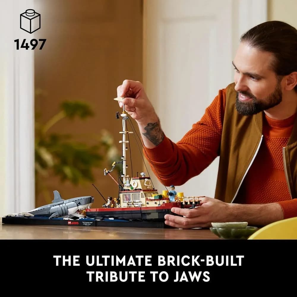 لگو ایده مدل Jaws کد 21350 — تصویر ۳
