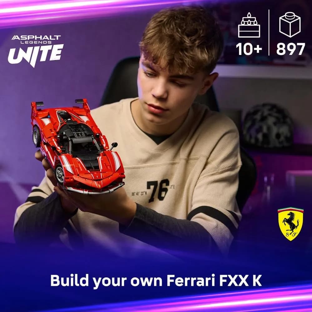 لگو تکنیک Ferrari FXX K 42212 — تصویر ۱۰