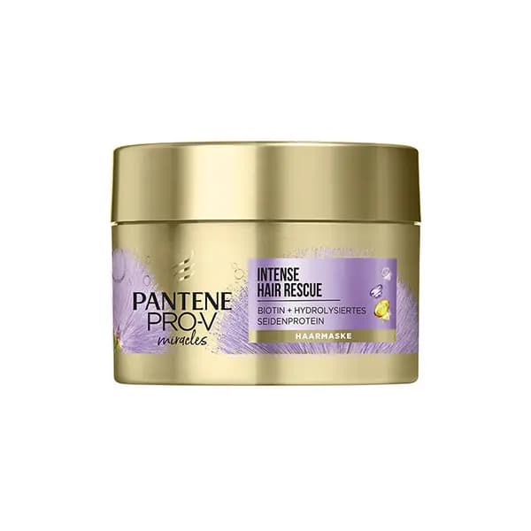 ماسک مو پنتن مدل Intense Hair Rescue حاوی بیوتین و پروتئین ابریشم 160 میل