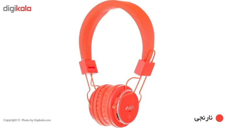 هدفون بلوتوثی نیا مدل Q8-851S بدون قابلیت نویز کنسلینگ، درگاه شارژ Micro USB، دارای کنترل‌کننده صدا و مکالمه کد m23398 — تصویر ۵
