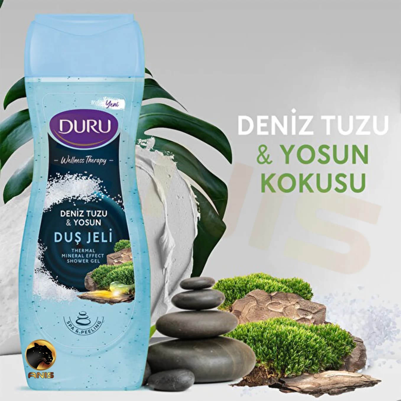 شامپو بدن Deniz Tuzu & Yosun دورو حاوی عصاره نمک دریا و جلبک 450 میل — تصویر ۳