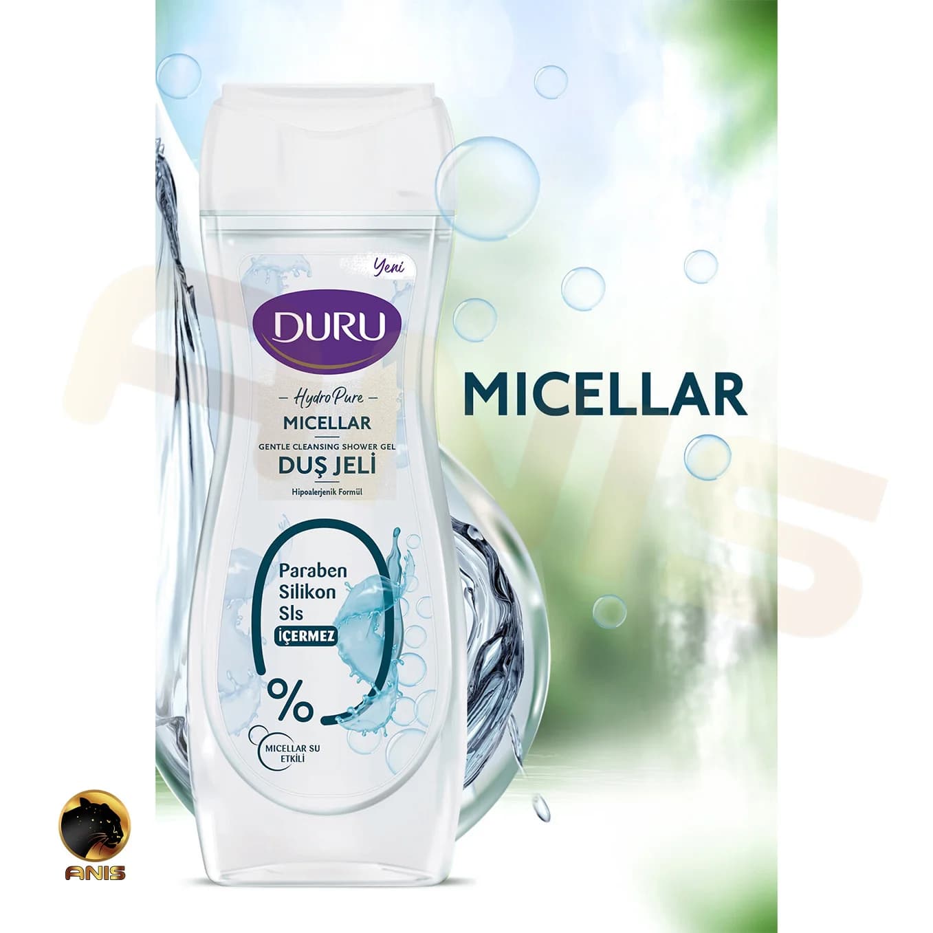 شامپو بدن Micellar دورو فاقد سیلیکون و پارابن 450 میل — تصویر ۴