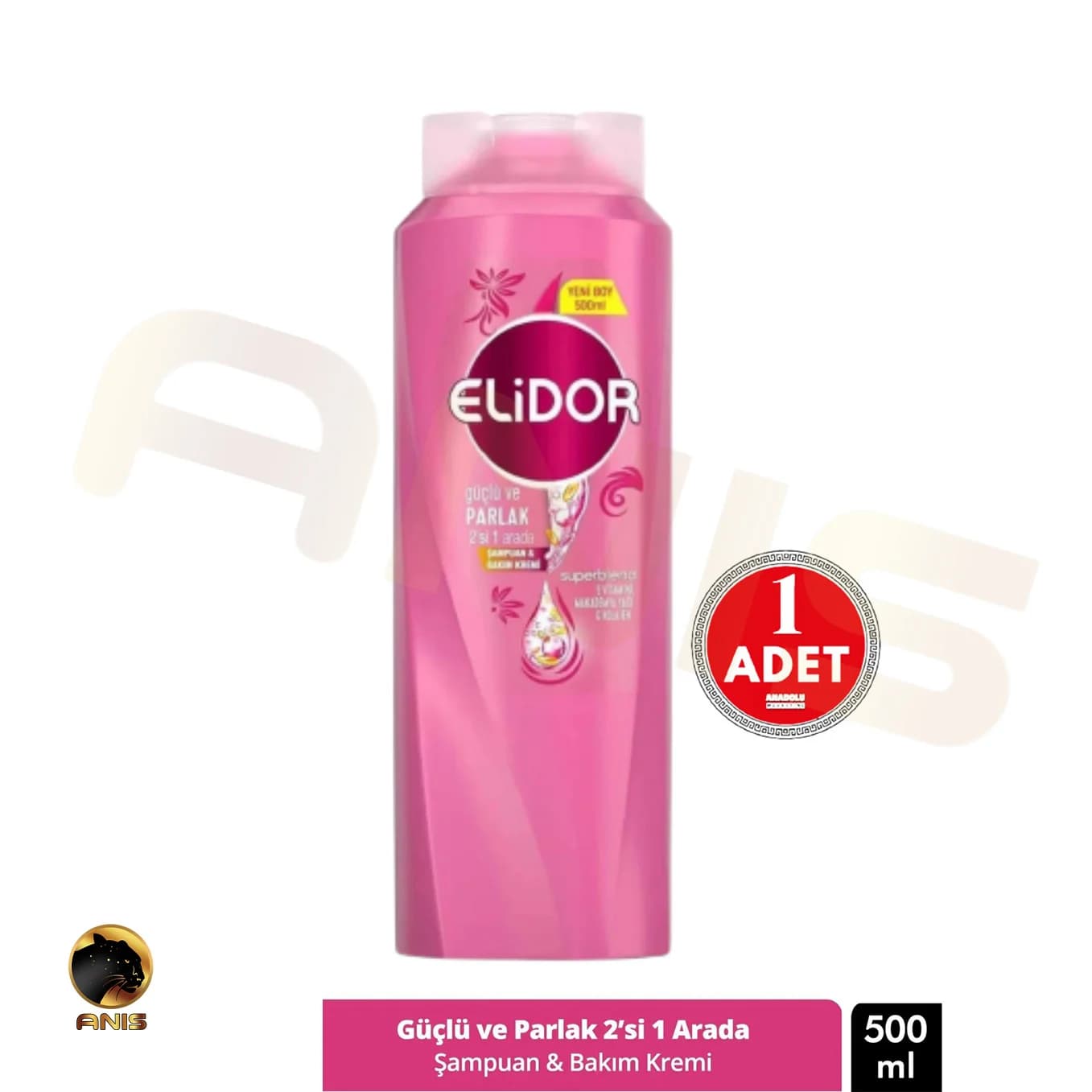 شامپو تقویت کننده و براق کننده Elidor حجم 500 میل — تصویر ۷