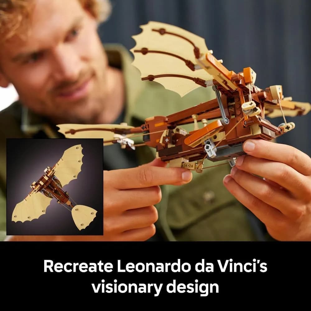 لگو آیکانز Leonardo da Vinci’s Flying Machine 10363 — تصویر ۱۲