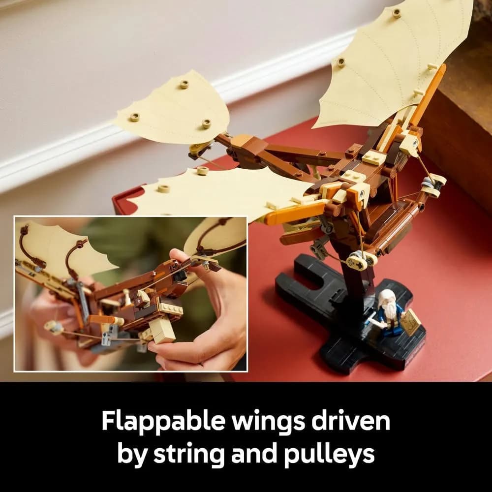 لگو آیکانز Leonardo da Vinci’s Flying Machine 10363 — تصویر ۵