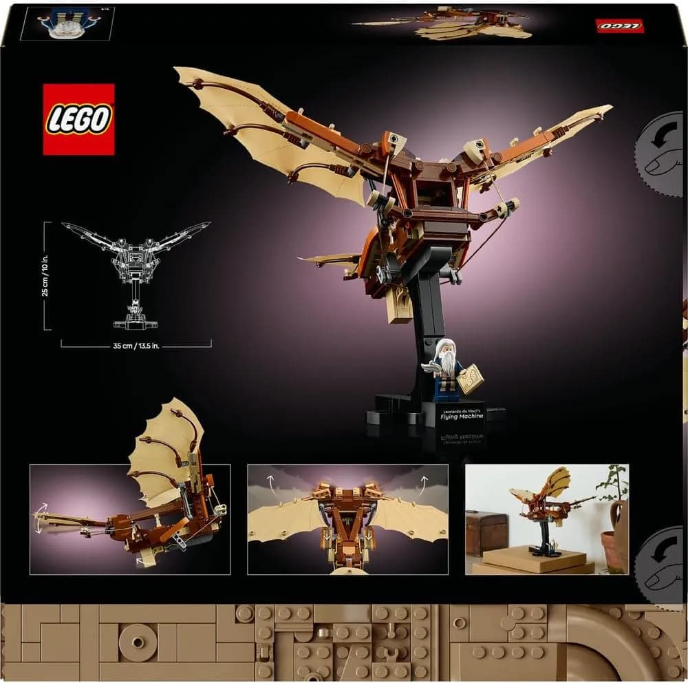 لگو آیکانز Leonardo da Vinci’s Flying Machine 10363 — تصویر ۸