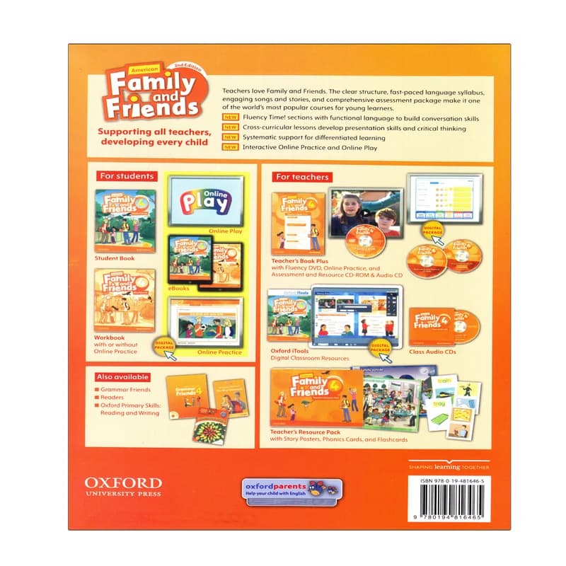 کتاب Family and Friends 4 اثر Naomi Simmons انتشارات الوندپویان کدm23267 — تصویر ۵