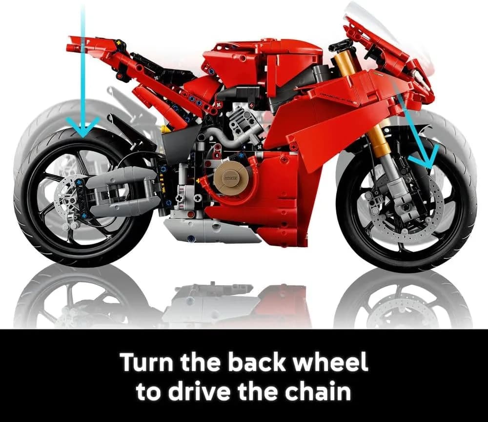 لگو تکنیک Ducati Panigale V4 S 42202 — تصویر ۵