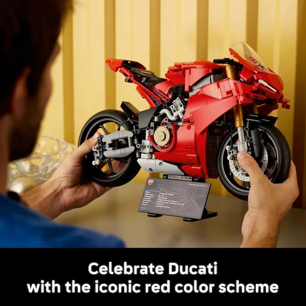 لگو تکنیک Ducati Panigale V4 S 42202 — تصویر ۷