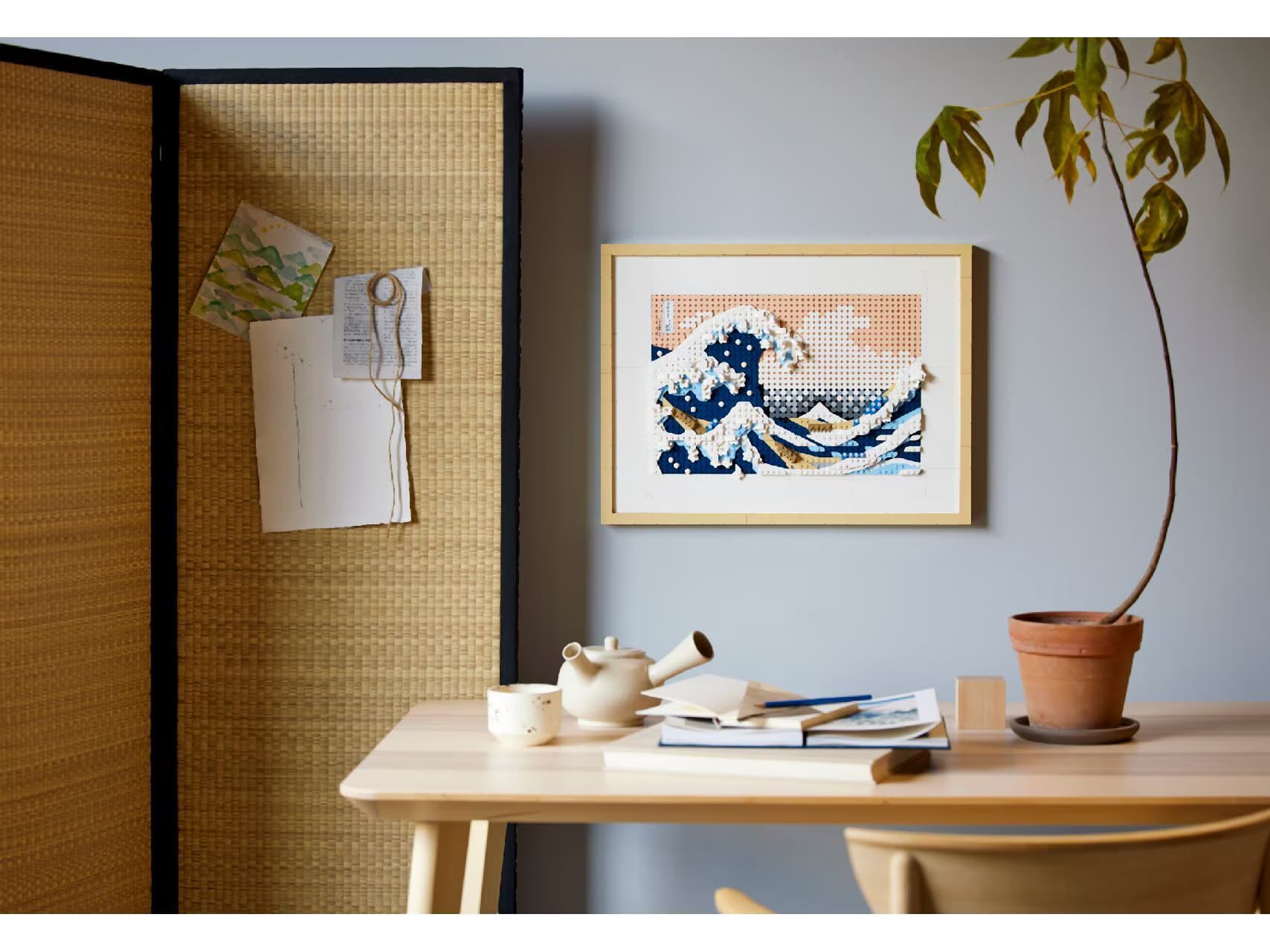 لگو هنری مدل Hokusai – The Great Wave 31208 — تصویر ۳