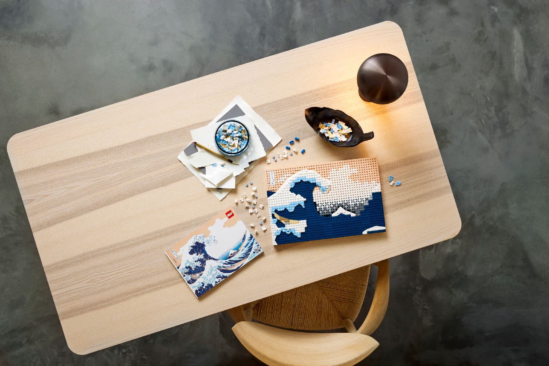 لگو هنری مدل Hokusai – The Great Wave 31208 — تصویر ۸