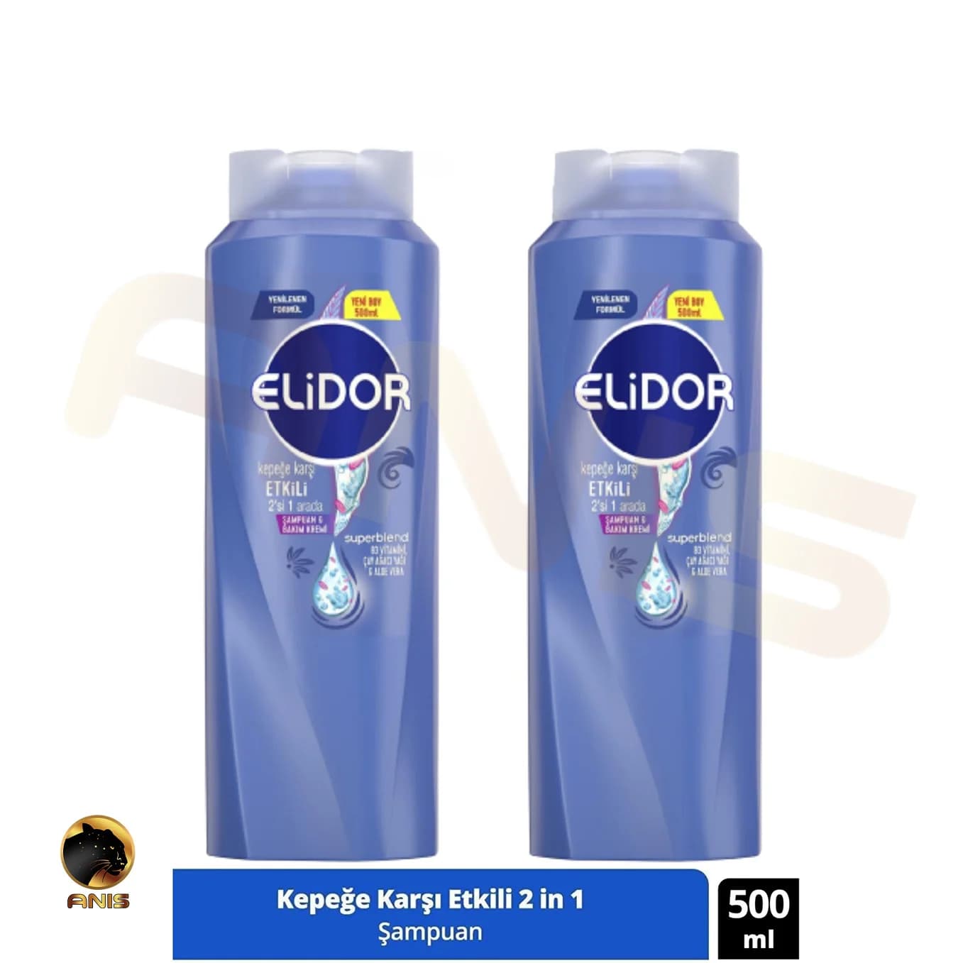 شامپو ضد شوره و نرم کننده Elidor حجم 500 میل — تصویر ۸