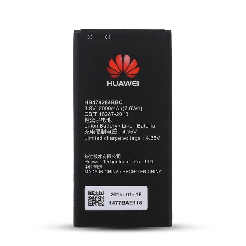 باتری موبایل مدل HB474284RBC با ظرفیت 2000mah مناسب برای گوشی موبایل هوآوی 3C Lite کدm23215 — تصویر ۲