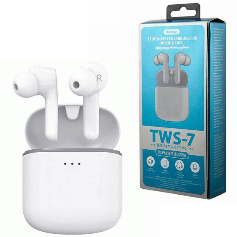 هندزفری بلوتوثی ریمکس TWS-7 کدm23175 — تصویر ۳