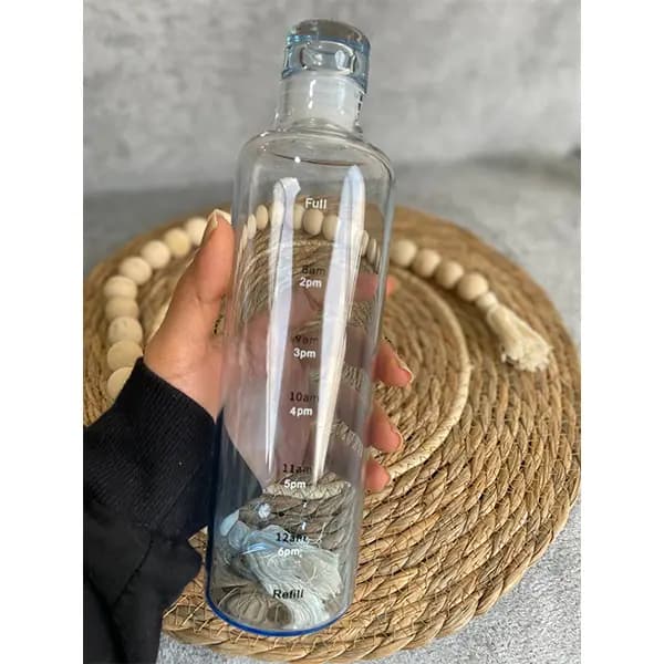 بطری آب پیرکس رنگی وارداتی حجم 500 میلی لیتر — تصویر ۱۲