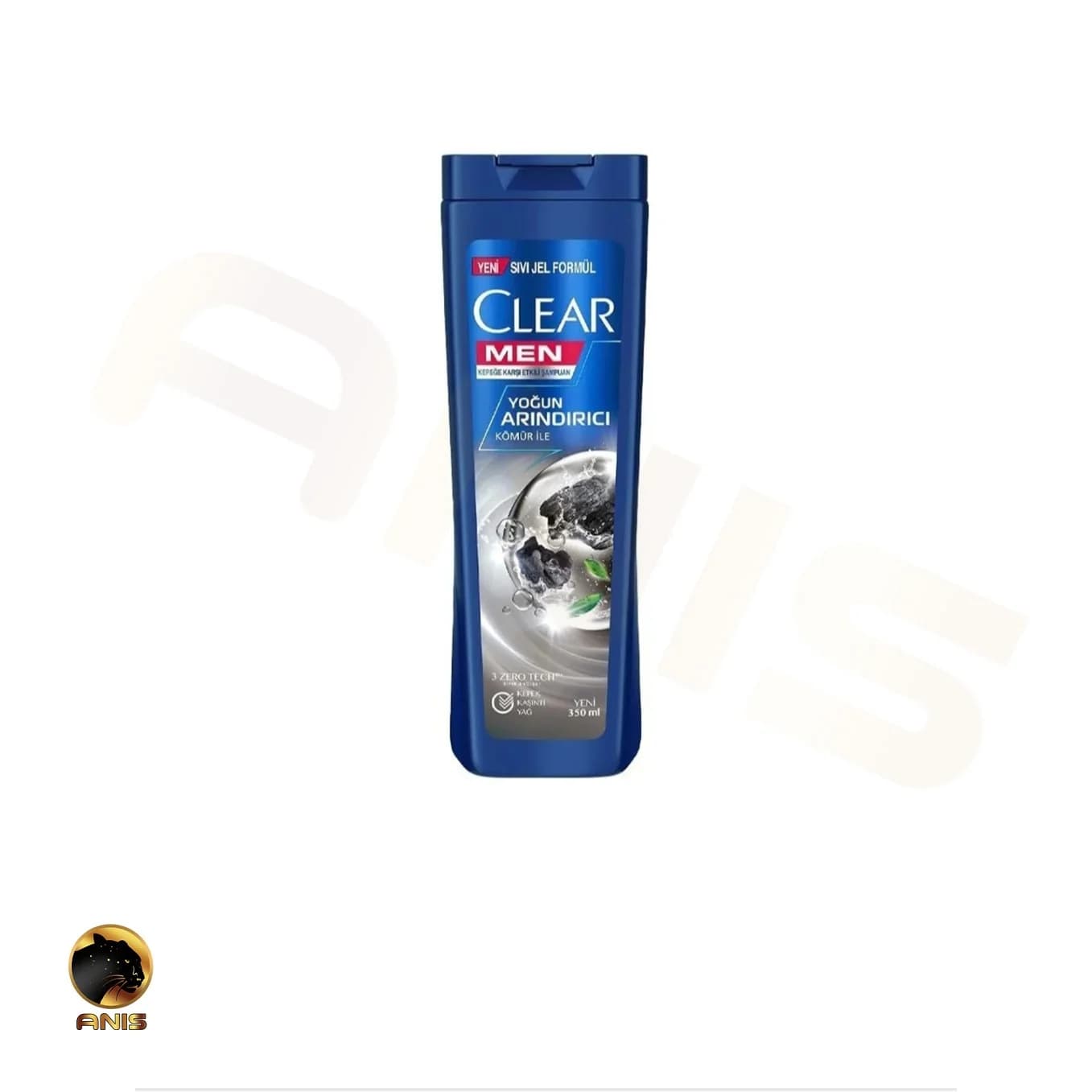 شامپو کلیر yogun arindirici زغالی ضد شوره آقایان 350 میل