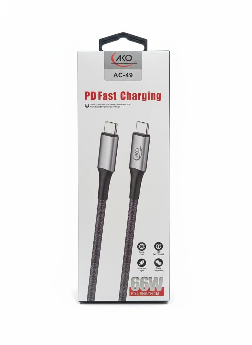 کابل دوسر تایپ سی AKO ac49 PD