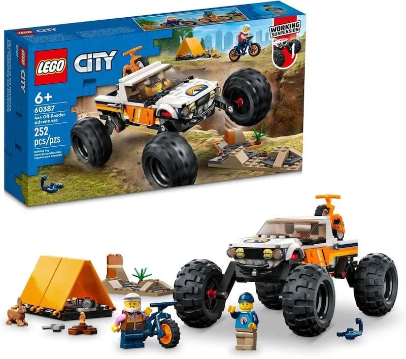 لگو سیتی مدل 4×4 Off-Roader Adventures کد 60387