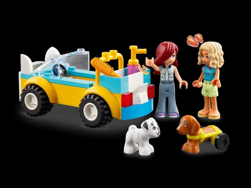 لگو فرندز مدل Dog-Grooming Car کد 42635 — تصویر ۲