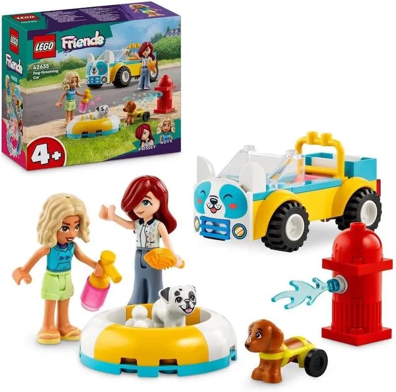 لگو فرندز مدل Dog-Grooming Car کد 42635