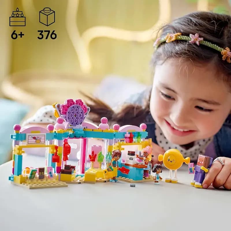 لگو فرندز مدل Heartlake City Candy Store کد 42649 — تصویر ۳