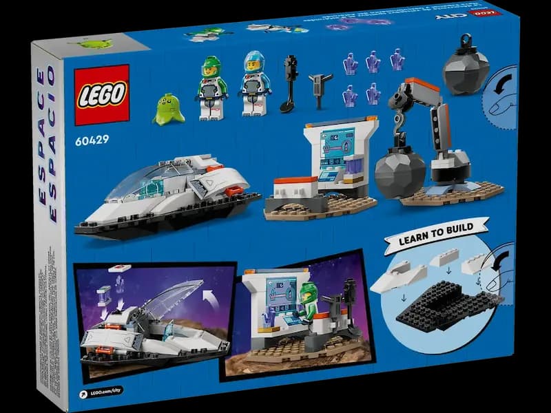 لگو سیتی مدل Spaceship and Asteroid Discovery کد 60429 — تصویر ۸