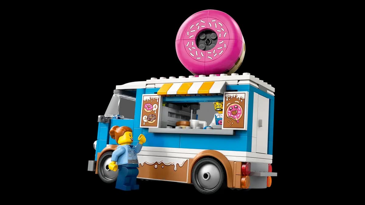 لگو سیتی مدل Donut Truck کد 60452 — تصویر ۴