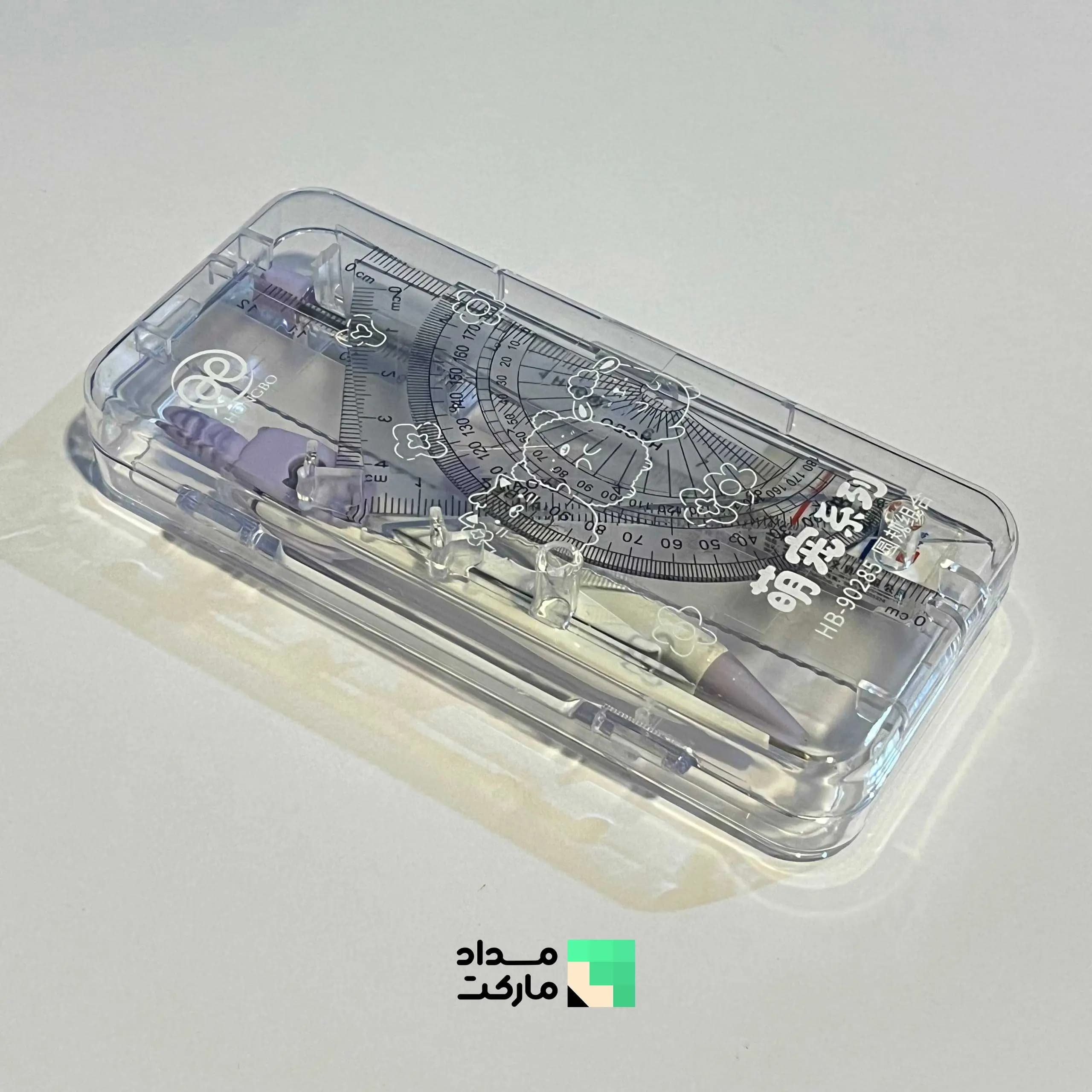 ست پرگار و نقاله و گونیا — تصویر ۵