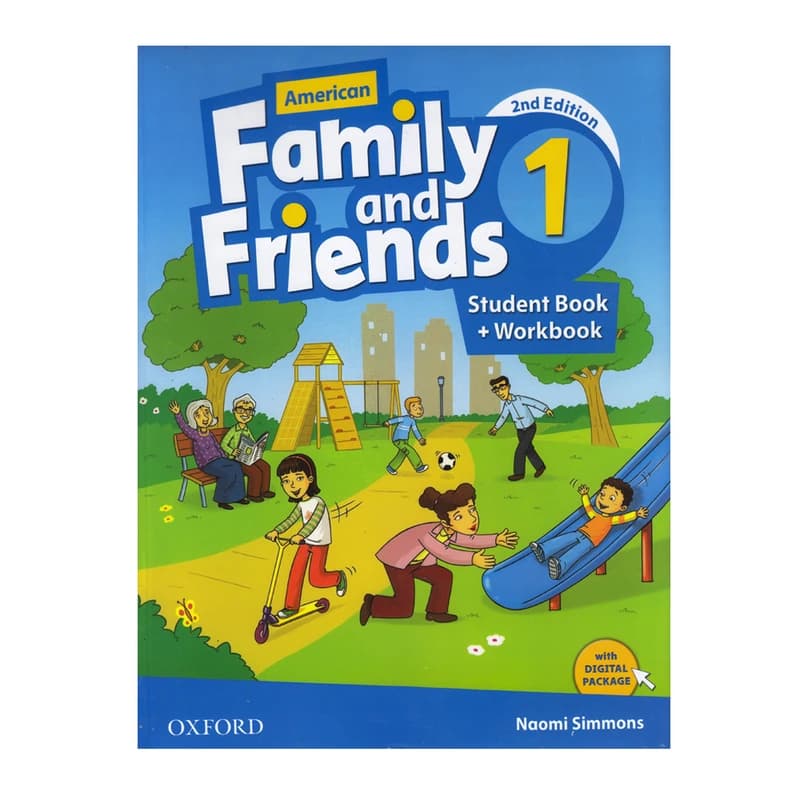 کتاب American Family And Friends 1 اثر Naomi Simmons انتشارات Oxford کدm23085
