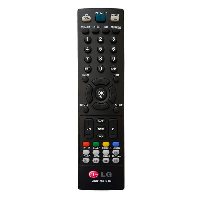 ریموت کنترل ال جی مدل AKB33871410 کدm22076 — تصویر ۲