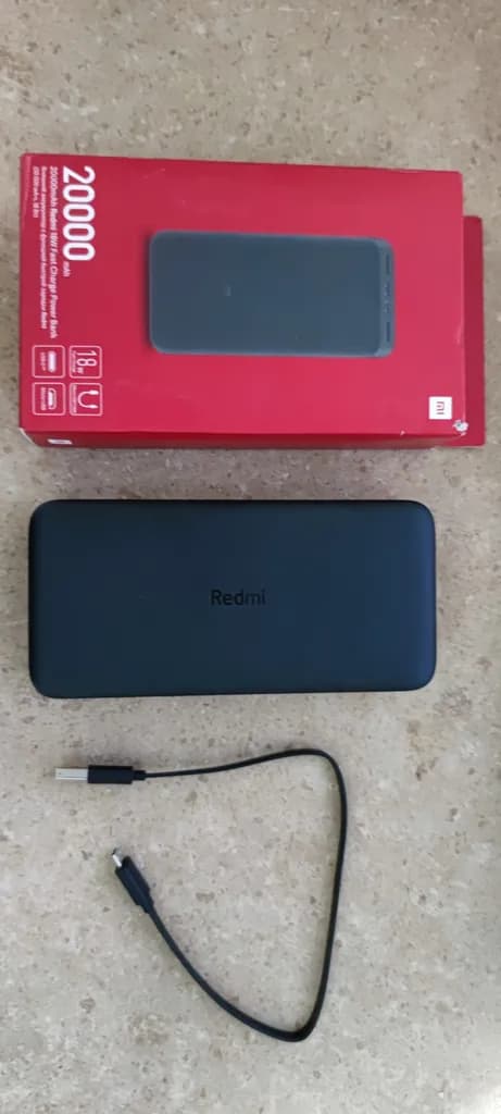 پاوربانک 18 وات شیائومی مدل Redmi PB200LZM ظرفیت 20000 میلی آمپر ساعت کدm23067 — تصویر ۶