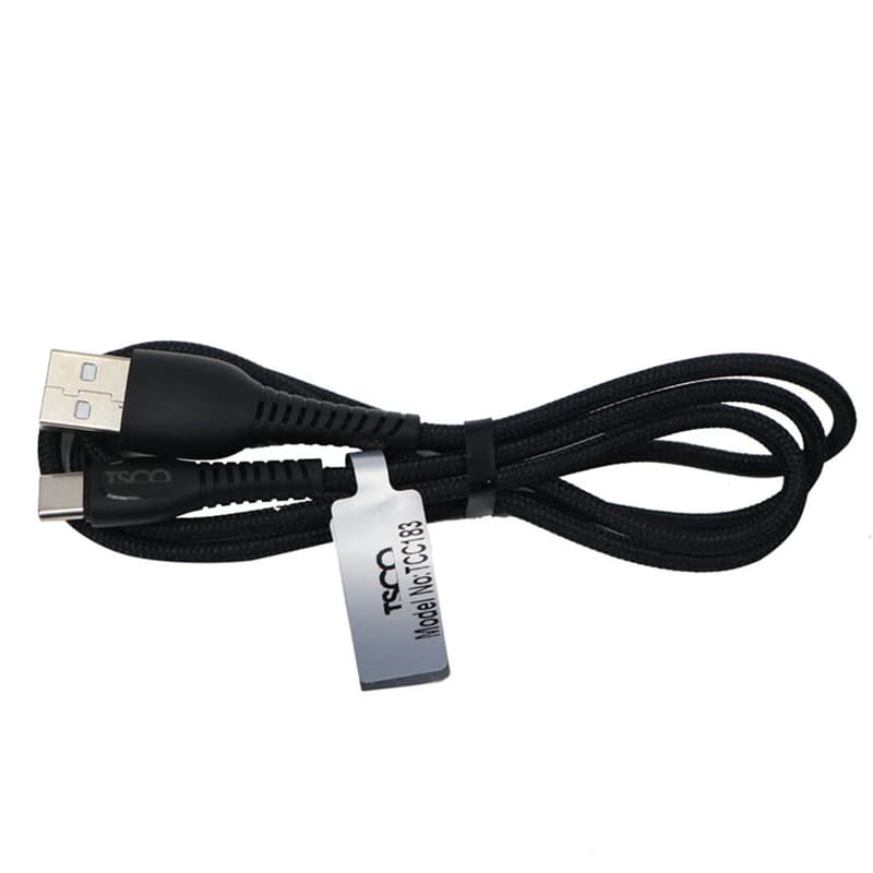 کابل تبدیل USB به USB-C تسکو مدل TC 183 طول 1 متر کدm22993 — تصویر ۹