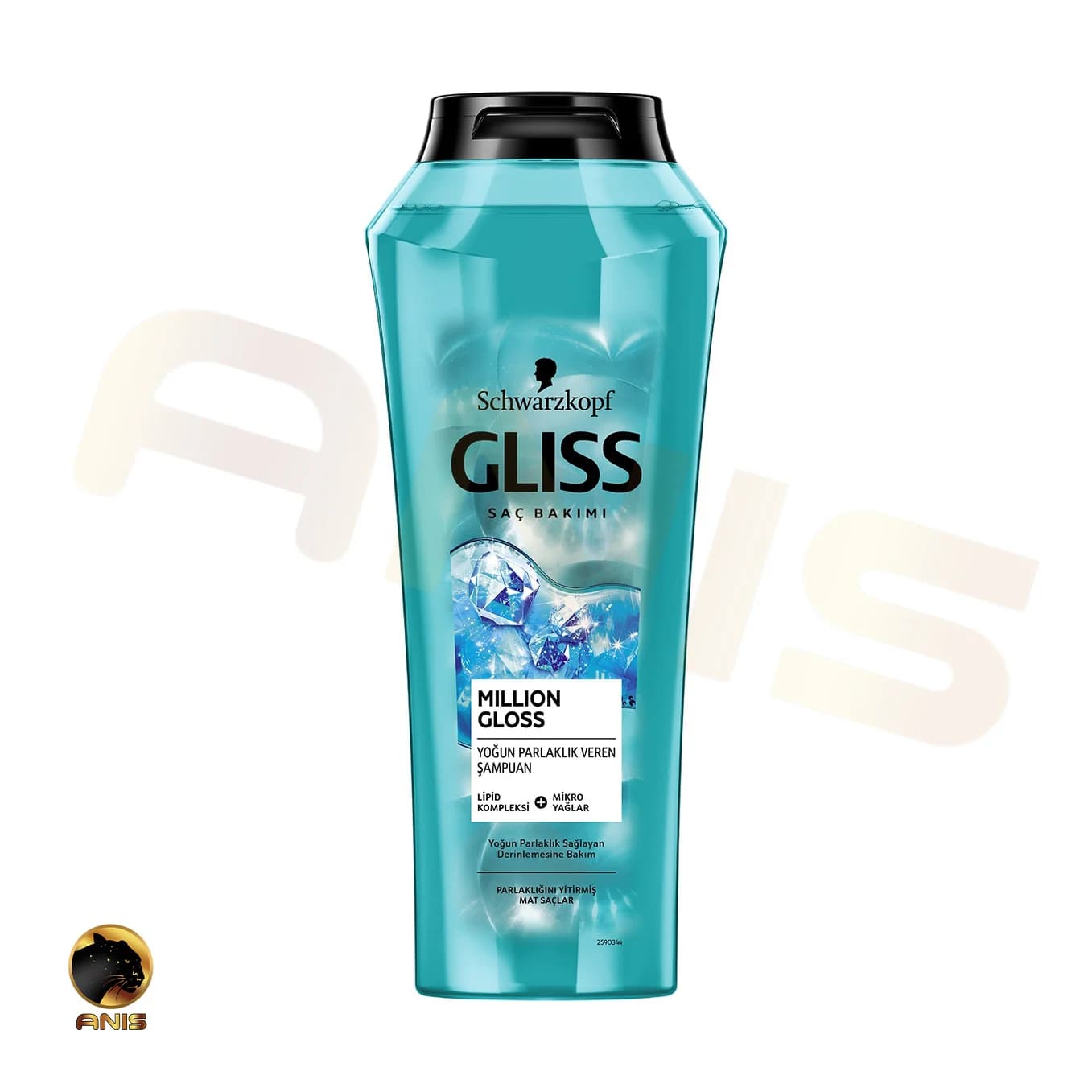 شامپو مو Million Gloss گلیس مخصوص موهای کدر و مات 500 میل — تصویر ۲