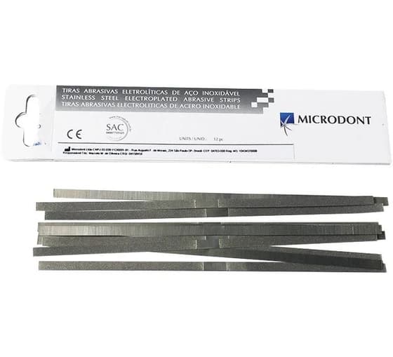 نوار پرداخت آمالگام میکرودنت– Polishing And Finishing Strips — تصویر ۲