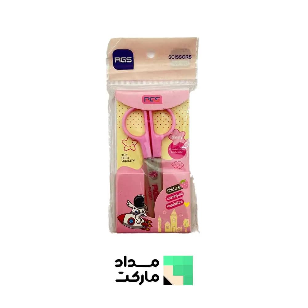 قیچی غلاف دار سایز کودک طرح فضانورد — تصویر ۲