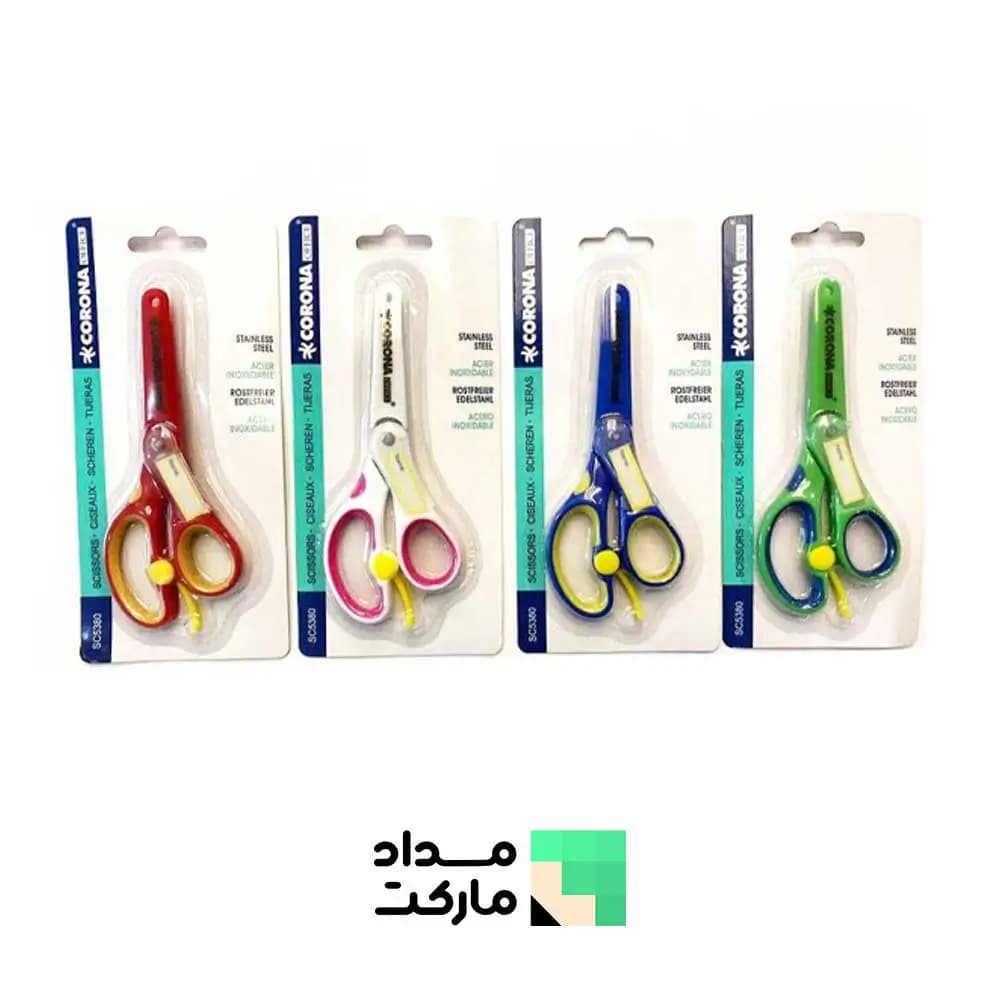 قیچی غلاف دار کرونا با جای اسم
