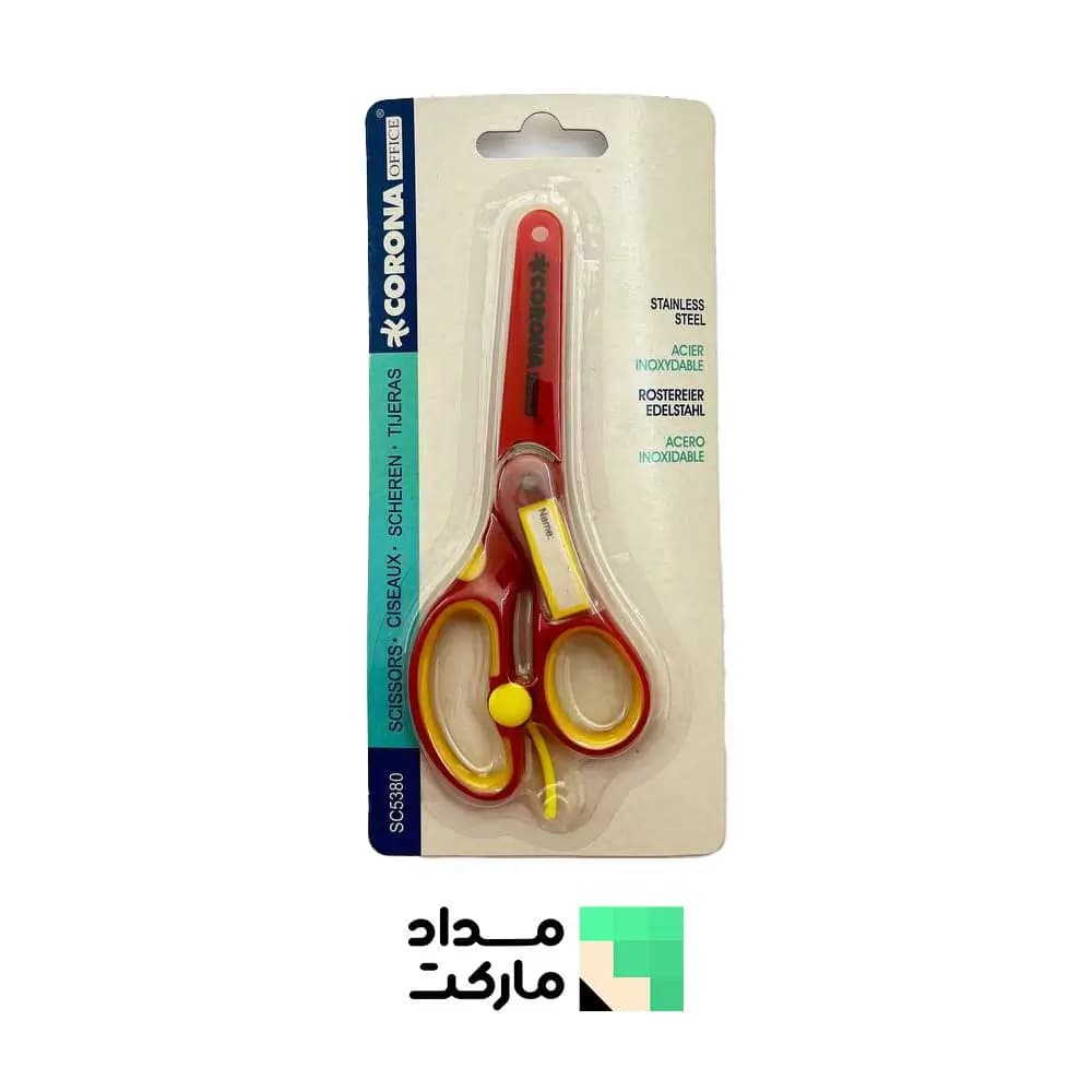 قیچی غلاف دار کرونا با جای اسم — تصویر ۳
