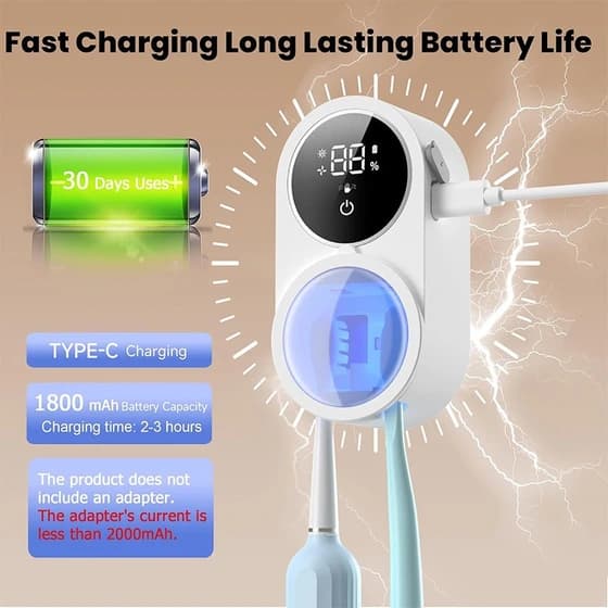 نگهدارنده هوشمند مسواک برقی بیتوی Bitvea-x122 — تصویر ۹
