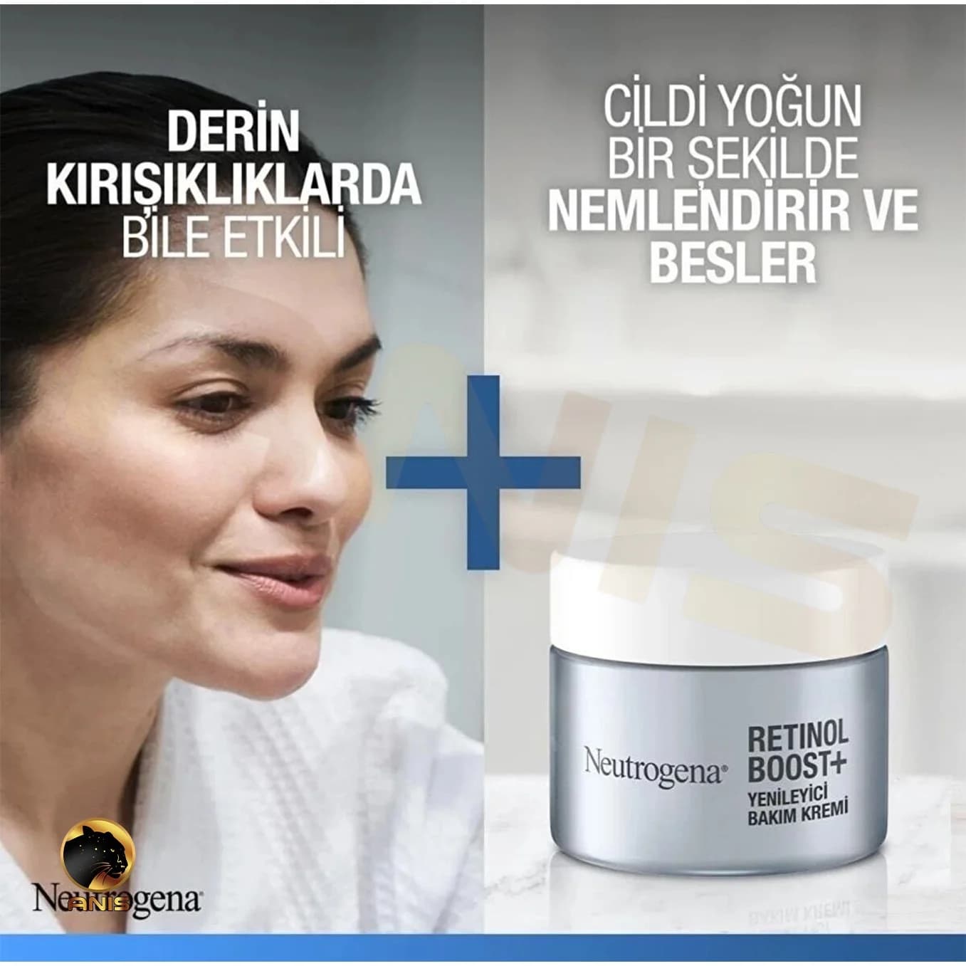 کرم شب ضد چروک +retinol boost نوتروژینا 50 میل — تصویر ۱۱