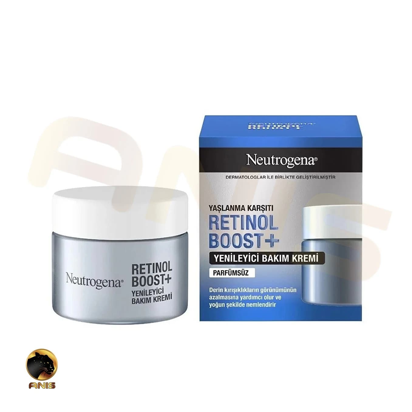 کرم شب ضد چروک +retinol boost نوتروژینا 50 میل — تصویر ۱۲