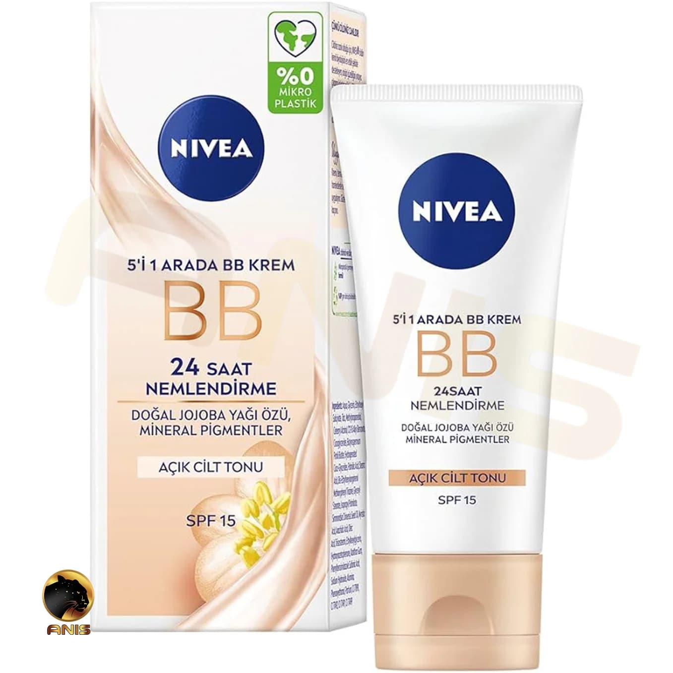 کرم مرطوب کننده BB نیوا با SPF 15 برای رنگ پوست روشن 50 میل — تصویر ۲