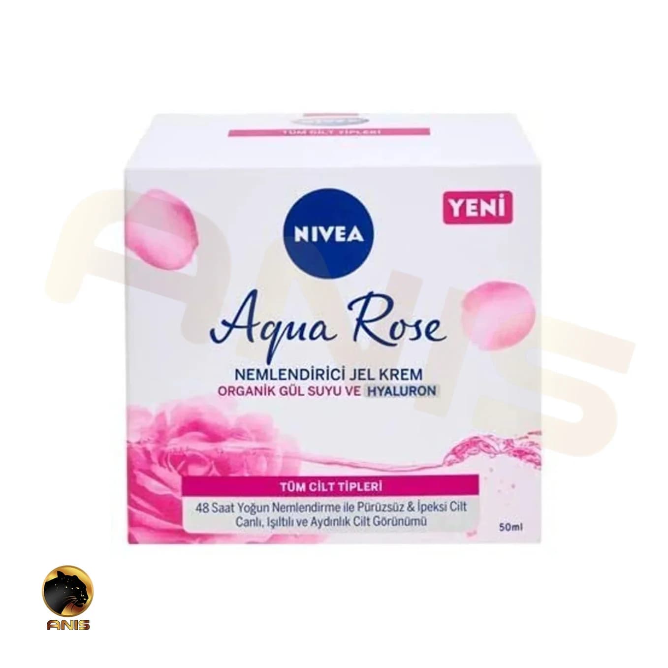 کرم مرطوب کننده روز Aqua Rose نیوا حاوی گلاب ارگانیک 50 میل — تصویر ۸