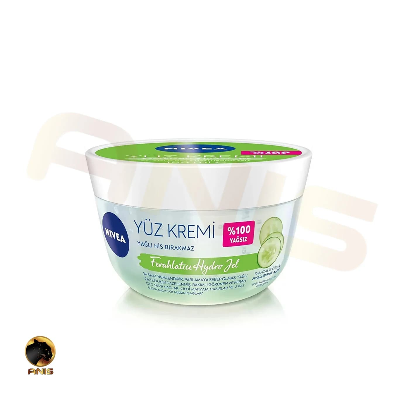 هیدروژل کاسه ای Yuz Kremi نیوا حاوی عصاره خیار 100 میل — تصویر ۲