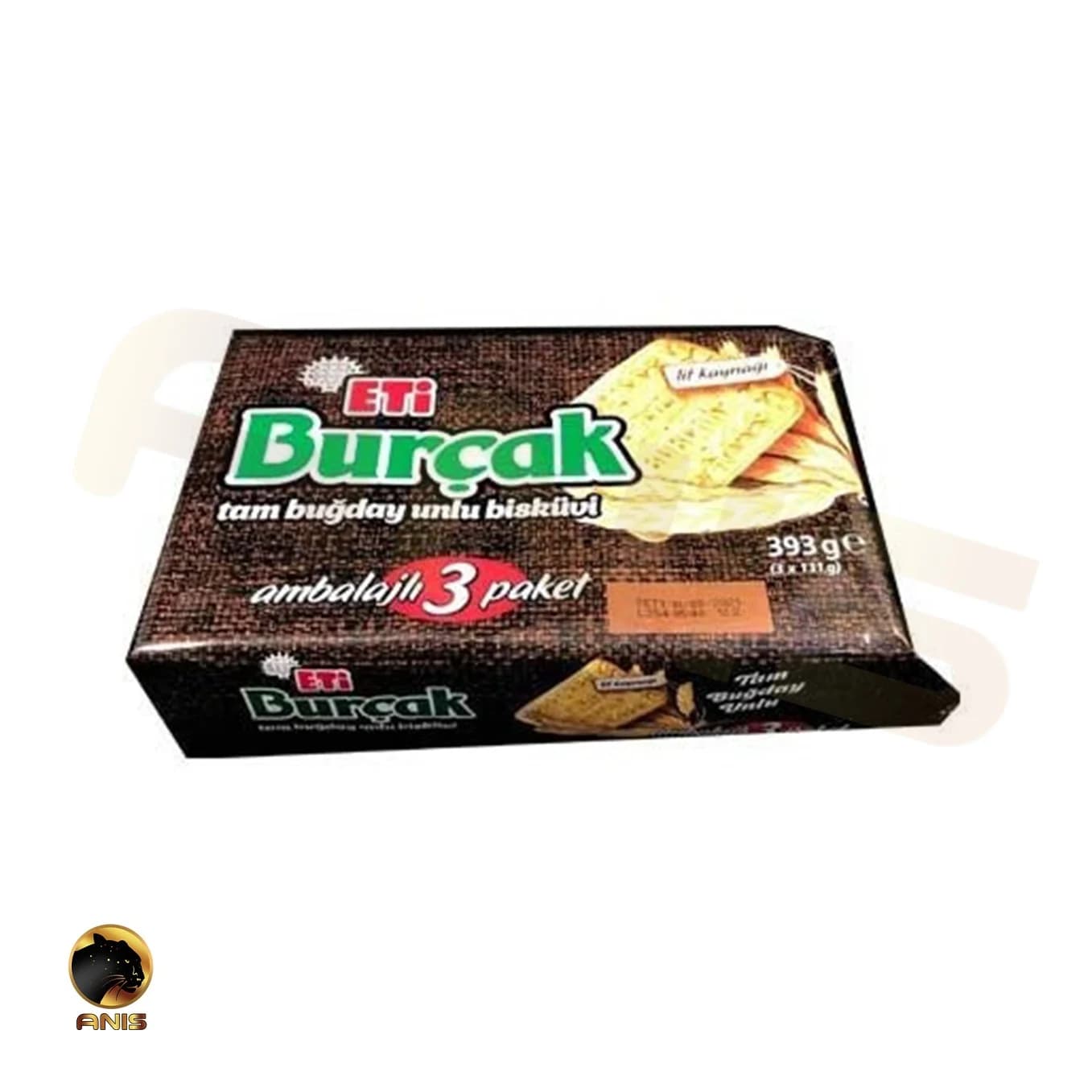بیسکویت اتی پروتئین برجک گندمی 393 گرم — تصویر ۲