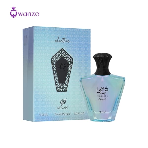 عطر ادکلن افنان تراثی الکتریک (مشابه ای ایکس نیهیلو بلو تالیسمان) | Afnan Turathi Electric — تصویر ۴