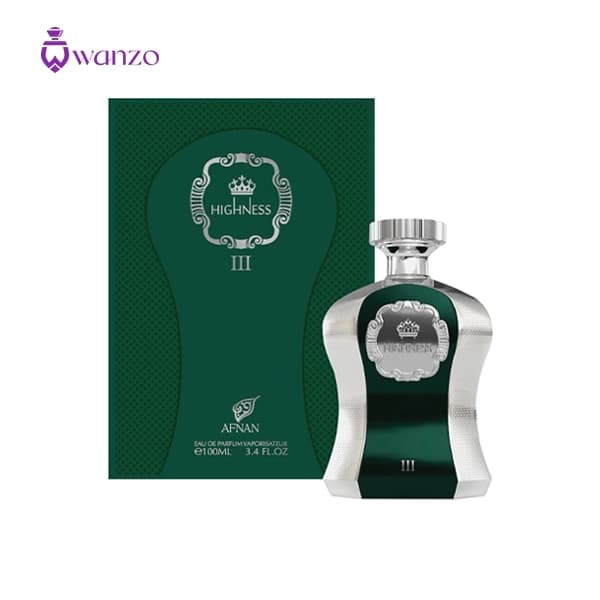 عطر ادکلن افنان هاینس 3 سبز (مشابه کرید رویال عود) | Afnan Highness III — تصویر ۴