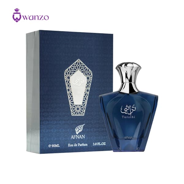 عطر ادکلن افنان تراثی بلو-آبی (مشابه بولگاری تایگار) | Afnan Turathi Blue — تصویر ۴
