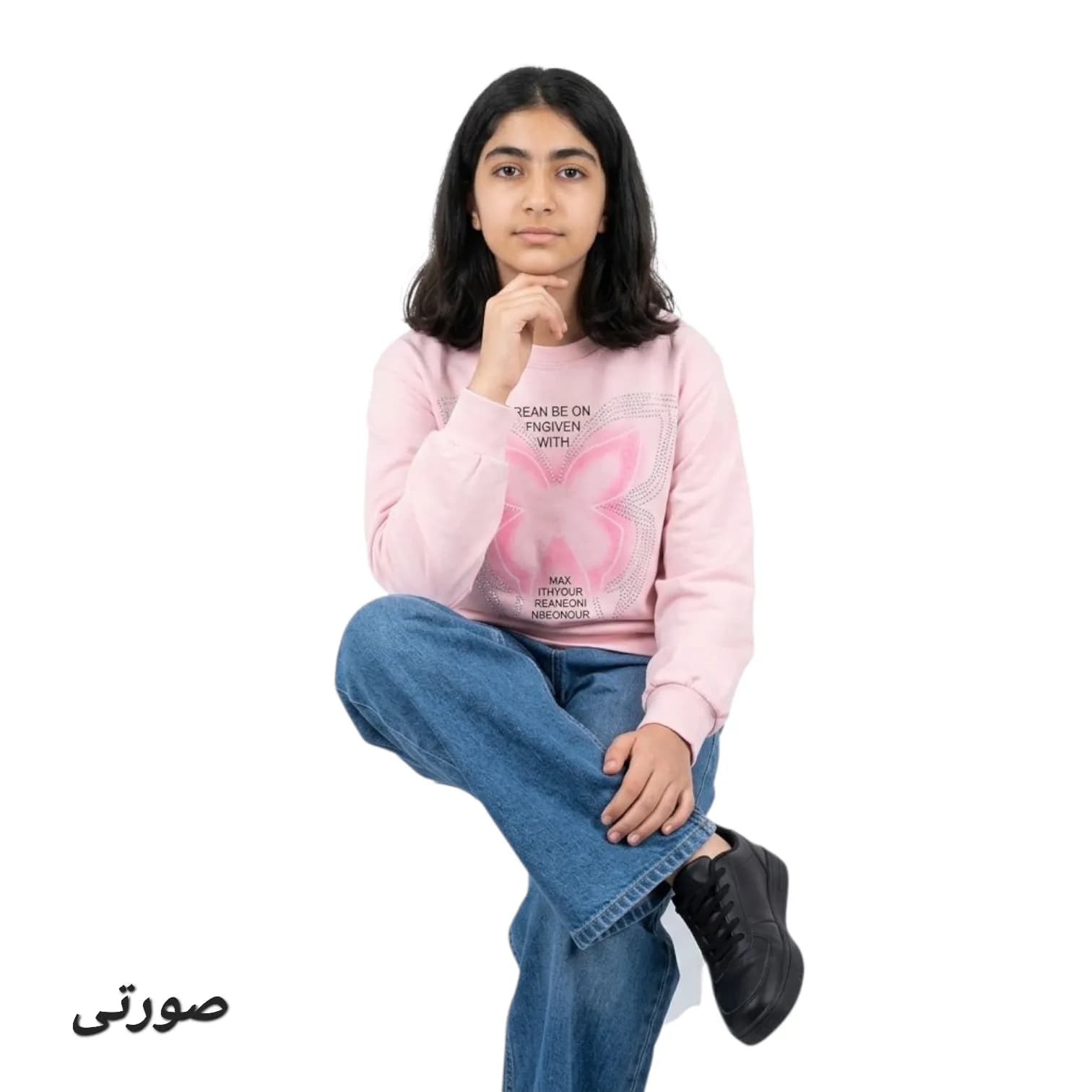 بلوز دخترانه مدل پروانه — تصویر ۲