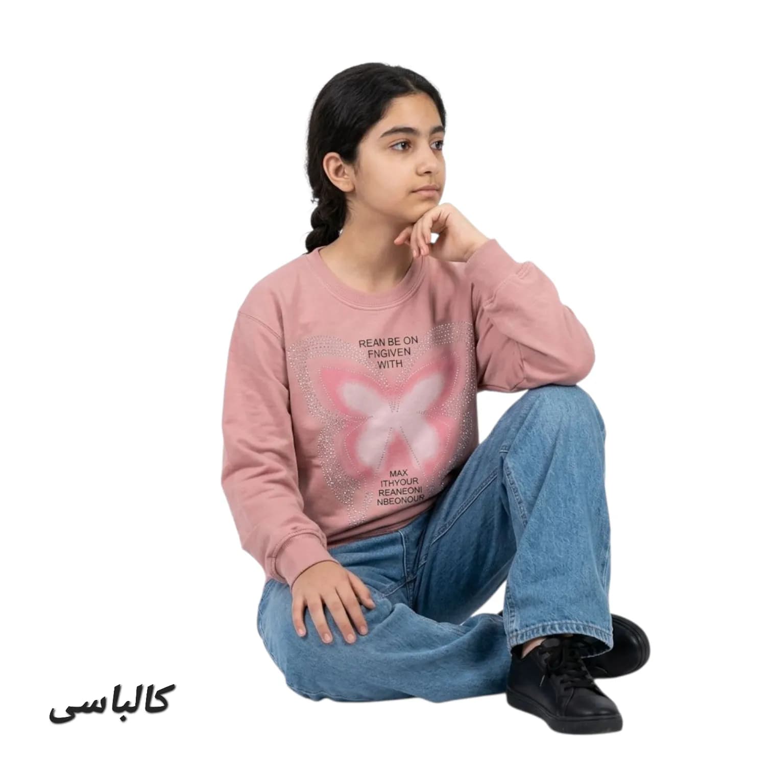 بلوز دخترانه مدل پروانه — تصویر ۴