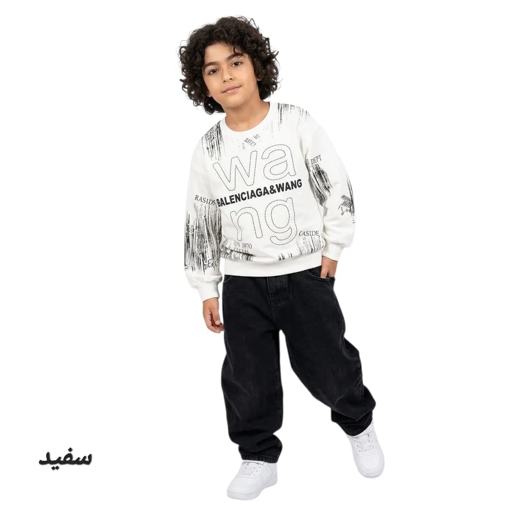 بلوز تک پسرانه WANG — تصویر ۱۰